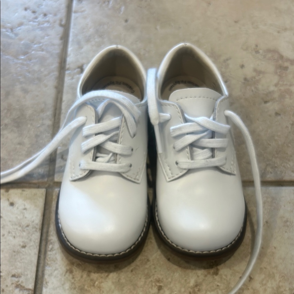 Classic White Kids Shoes